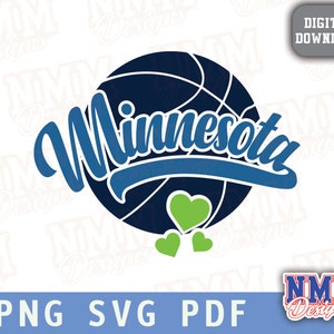 Minnesota Basketball svg png, pdf, svg files for cricut, vinyl cut file, iron on