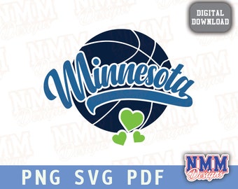 Minnesota Basketball svg png, pdf, svg files for cricut, vinyl cut file, iron on