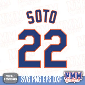 Soto Jersey svg png, pdf, svg Dateien für Cricut, Vinylschnitt, für Shirts und Tassen, zum Aufbügeln für Schulsport 22