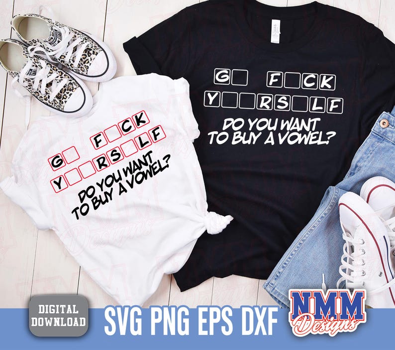 Funny Sarcastic F*CK SVG: Adult Humor Cricut Cut File (Digital Download image 8
