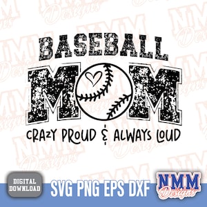 Archivo SVG de mamá de béisbol / Vibraciones del día del juego / Diseño de camiseta de equipo deportivo para deportes escolares y juveniles