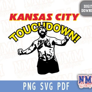 Kelce KC svg png, pdf, svg Dateien für Cricut, Vinylschnittdatei, für Shirts und Tassen, Aufbügeln für den Schulsport