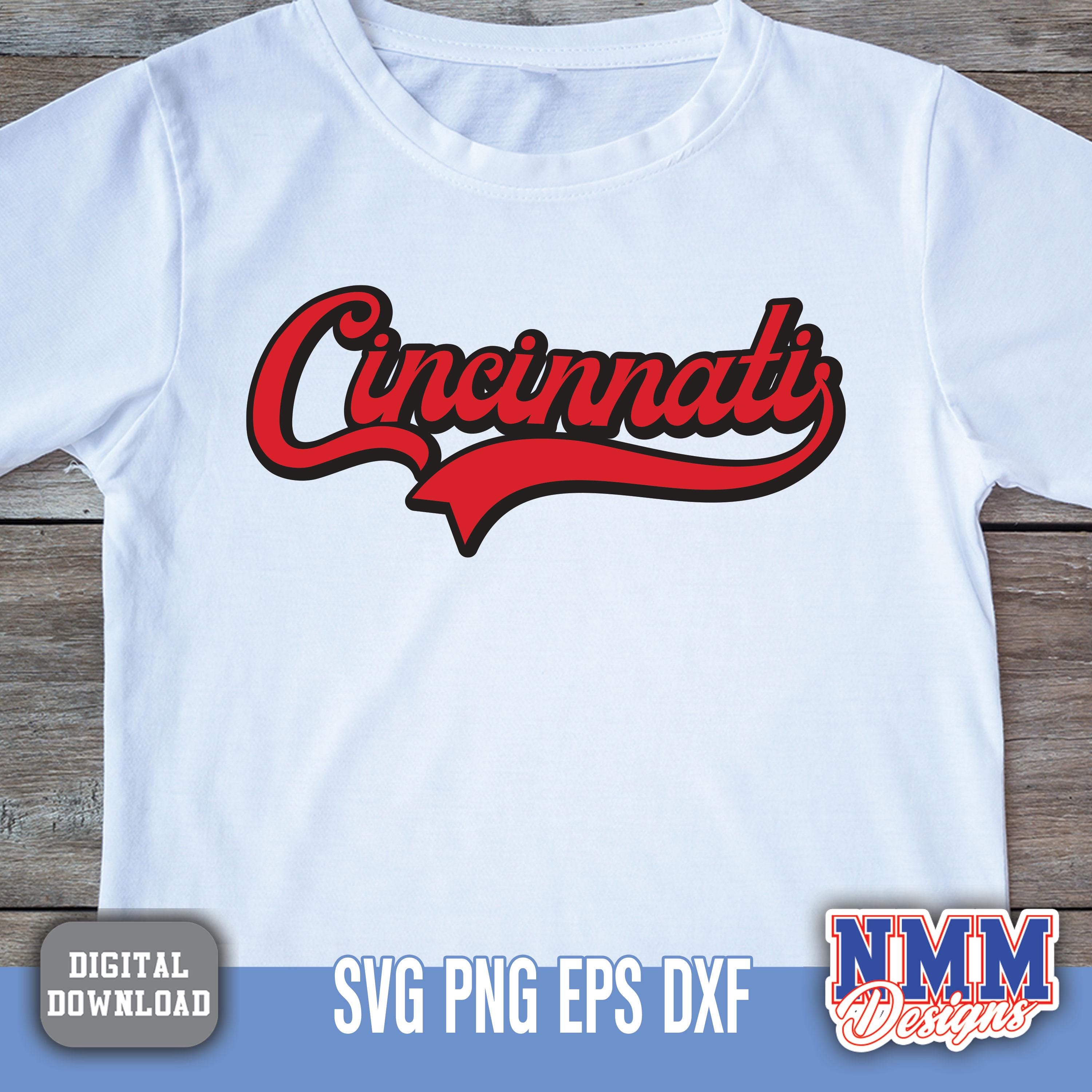 Cincinnati Baseball SVG & PNG | Coquette Team Sublimation Design ...