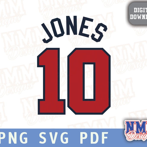 Jones Jersey svg png, pdf, svg files for cricut, vinyl cut file, for shirts and mugs, iron on School Sports