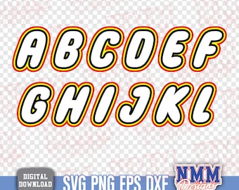 Brick Font SVG Bundle | Building Block Alphabet Letters for Cricut (Digital Download)