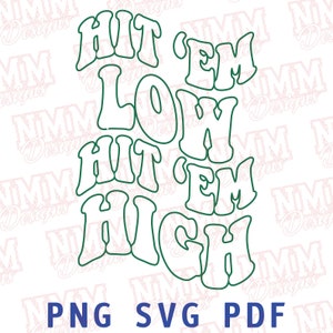 Arquivo de corte SVG de esportes para Circuit Hit Em Low Hit em High