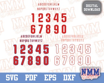 Philadelphia Sports SVG Baseball Team Shirt Jersey Letters File Sports School Studio3 Vinyl Digital Cut File for Cricut Silhouette