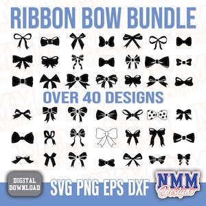 Lint boog SVG-bundel, lint SVG, strik svg, huidige Svg, vlinderdas SVG, png, Svg-bestanden voor Cricut, silhouet, huidige boog svg, Cricut