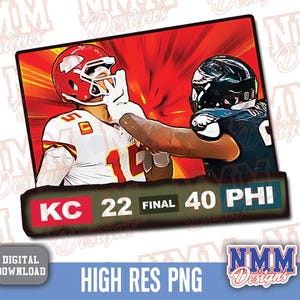 Endergebnis PNG - Sublimations-DTF-Dateien zum Aufbügeln, Philly Football Saquon Barkley Design, perfektes Geschenk & Home Decor