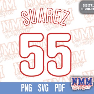 Suarez Jersey svg png, pdf , svg Dateien für Cricut, Vinylschnittdatei, für Shirts und Tassen, Aufbügeln für den Schulsport