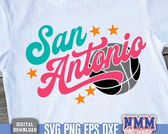 San Antonio PNG SVG:  Fox Alien Castle Harper, Basketball Game Day Wembanyama (Digital Download)