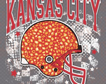 Kansas City Football Preppy Coquette PNG | Digital Clipart for Cricut & Sublimation Designs KC PNG