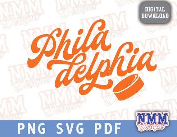 Philly Hockey svg png, pdf, svg files for cricut, vinyl cut file, iron on