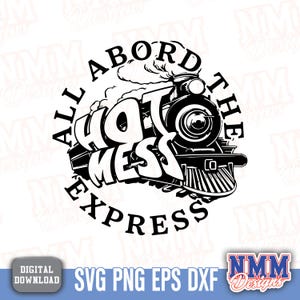 Mom Hot Mess Express SVG: grappig autostickerontwerp (digitale download)