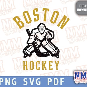 Boston Hockey svg png, pdf, svg files for cricut, vinyl cut file, iron on, decal sticker