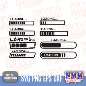 Ladesymbol SVG- und PNG-Dateien - Animierte Ladegrafik, UI-Animationselemente, Webdesign-Assets, digitaler Download für Websites