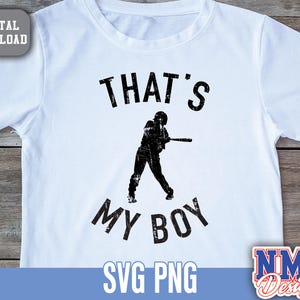 Baseball Mom SVG: That&#39;s My Boy Design (Digital Download)