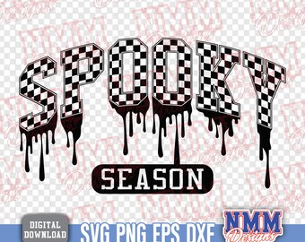 Gruselige Saison SVG PNG: Tropfende Halloween Grafiken (Digitaler Download)