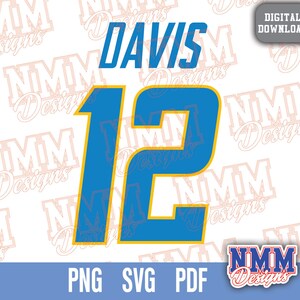 Dawis Jersey svg png, pdf, svg-Dateien für Cricut, Vinylschnittdatei, für Hemden und Tassen, Aufbügeln für den Schulsport
