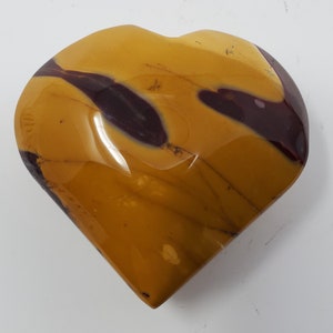 Beautiful Mookaite Jasper Heart