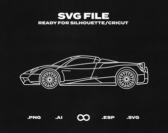 Infiniti G35 Car SVG/EPS Outline Printable, Cricut & Silhouette File - Etsy