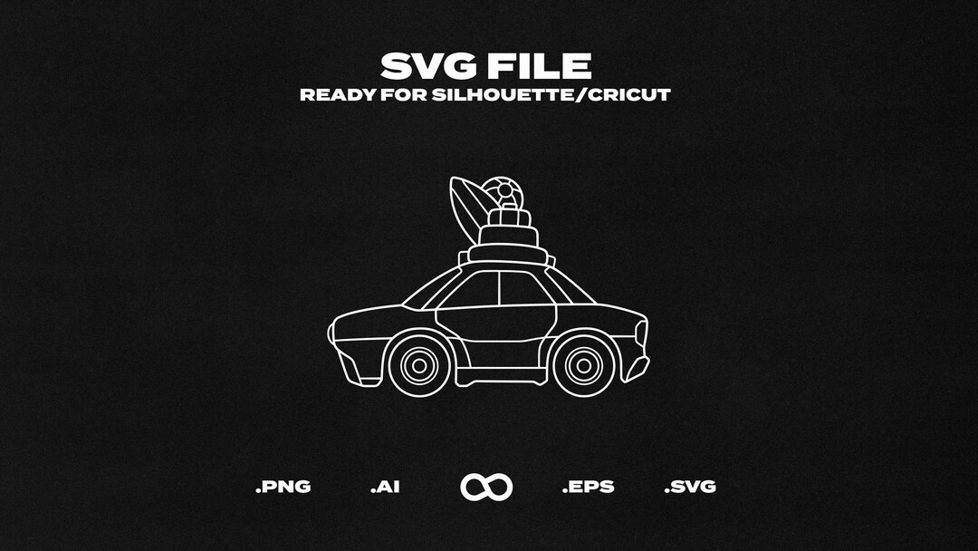 Summer Road Trip Vehicle, Vacation Travel, Car Ride Excursion SVG/EPS ...