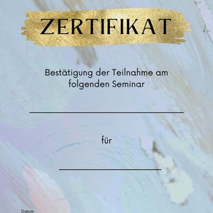 template certificate certificate blue