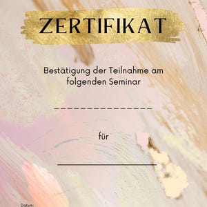 template certificate certificate pink