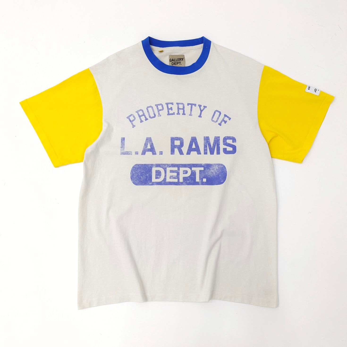 新品 GALLERY DEPT × LARAMS COLORBLOCK Tシャツ-