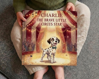 Personalised Circus Story Book – Custom Name Adventure for Kids (Birthday Gift)