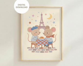 Nursery Fun Poster Arteful Animal – Kids Room Arte Playroom Walle Art