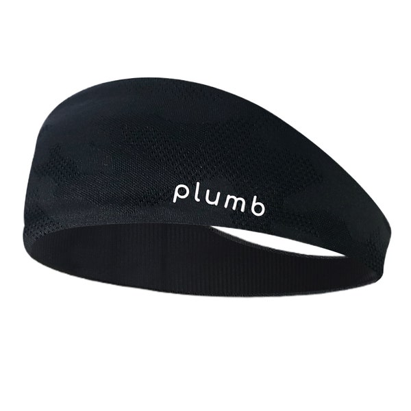 plumb PaceproX sweatband headband for men and women all season wear workout athletic moisture wicking soft gym running football gift unisex