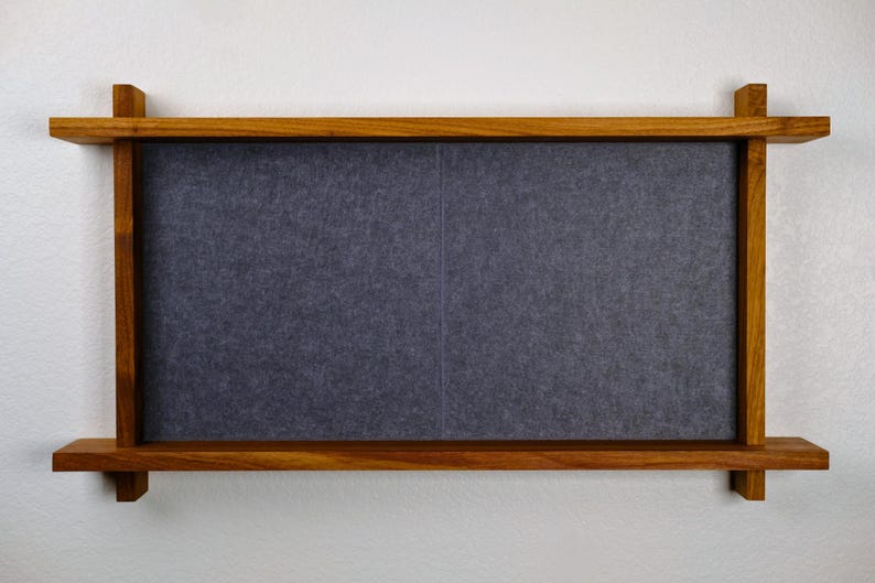 Felt Pin Board Shelf: Home, Office, Bedroom, Living Room, Wall Decor, Art Display image 5