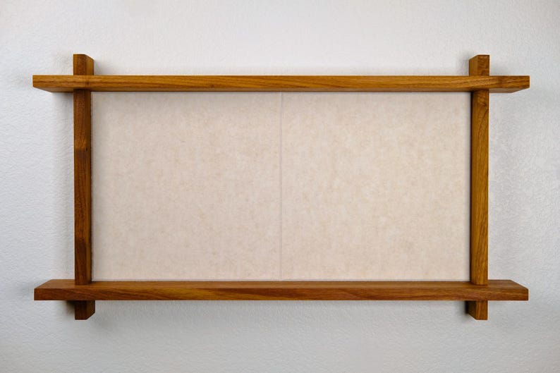 Felt Pin Board Shelf: Home, Office, Bedroom, Living Room, Wall Decor, Art Display image 4