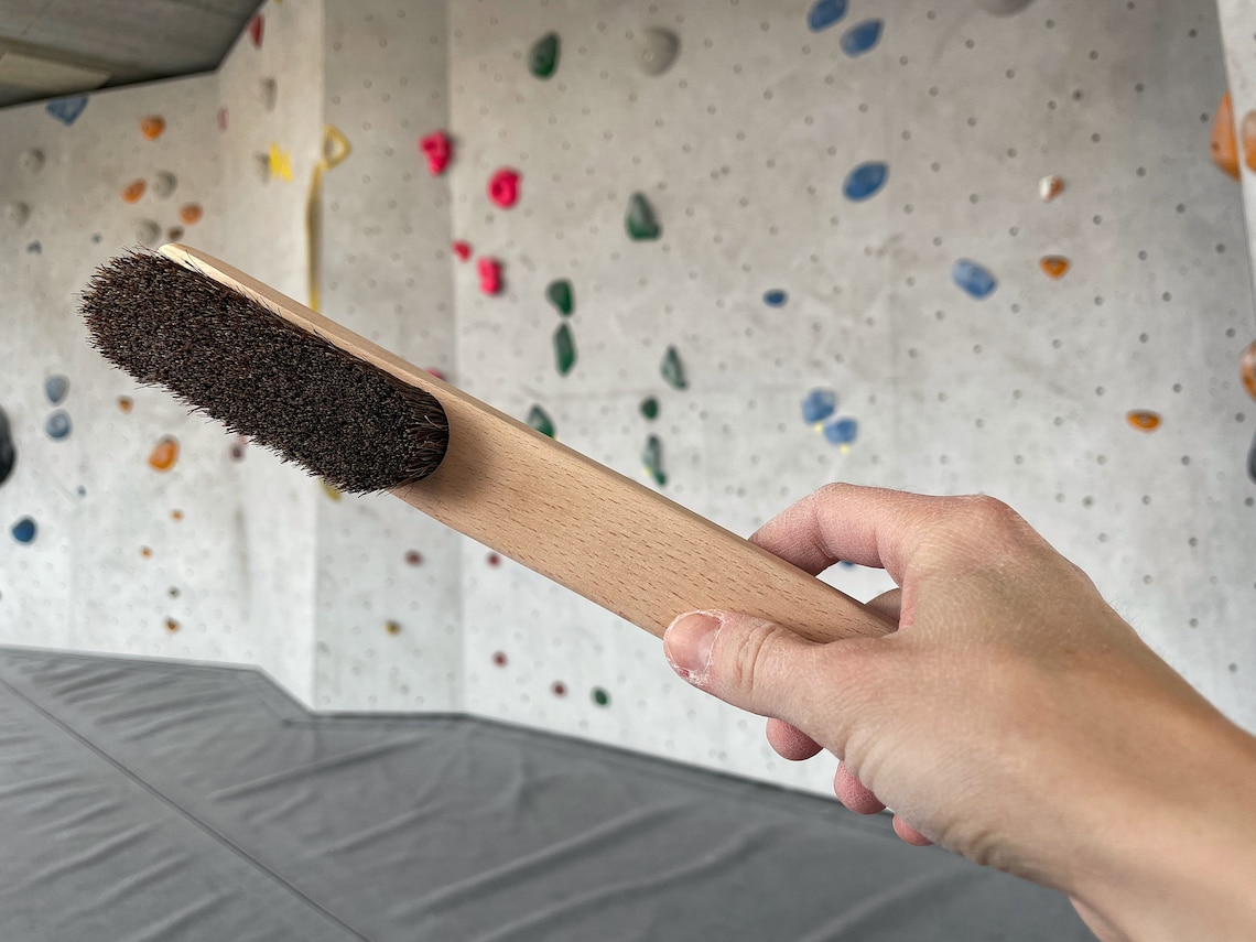 Large Climbing Brush With Thick Boar Hair Cut on Angle Etsy Canada