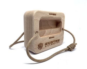 Tabla de escalada portátil: entrenamiento de fuerza de dedos y calentamiento de agarre