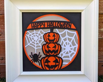 3D HAPPY HALLOWEEN SVG