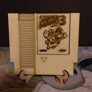 Super Mario Bros 3 Nes Vector SVG Laser Cutter File pour bois