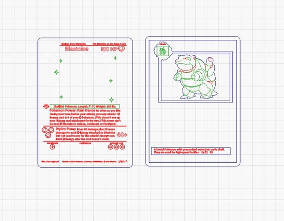 pokemon card vector Pokemon card template Images
