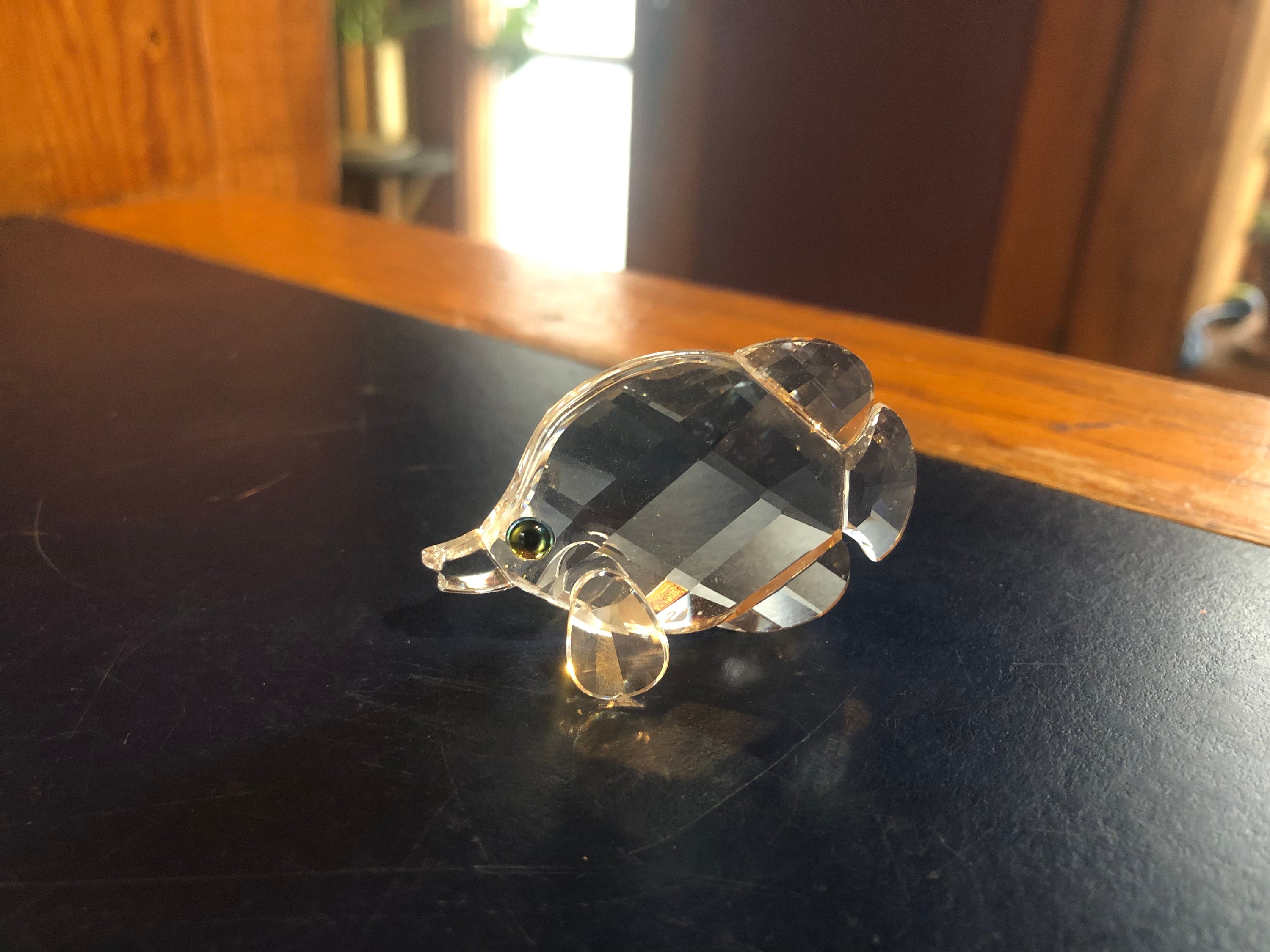 SWAROVSKI スワロフスキー クリスタル フィギュア ふぐ 高さ41mm
