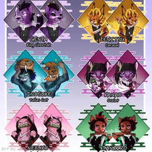 Demon Hunters Charms