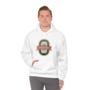 Buffalo Trace Unisex Schwere Mischung Kapuzen-Sweatshirt Bild 6