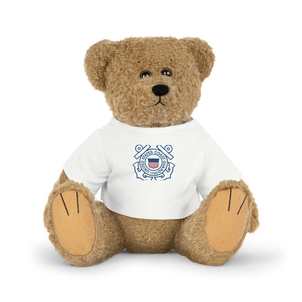 U.S. Coast Guard Plush Toy with T-Shirt