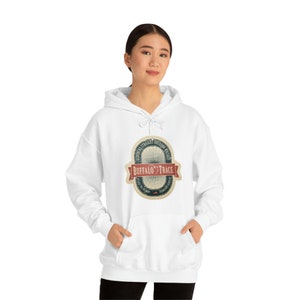 Buffalo Trace Unisex Schwere Mischung Kapuzen-Sweatshirt Bild 4
