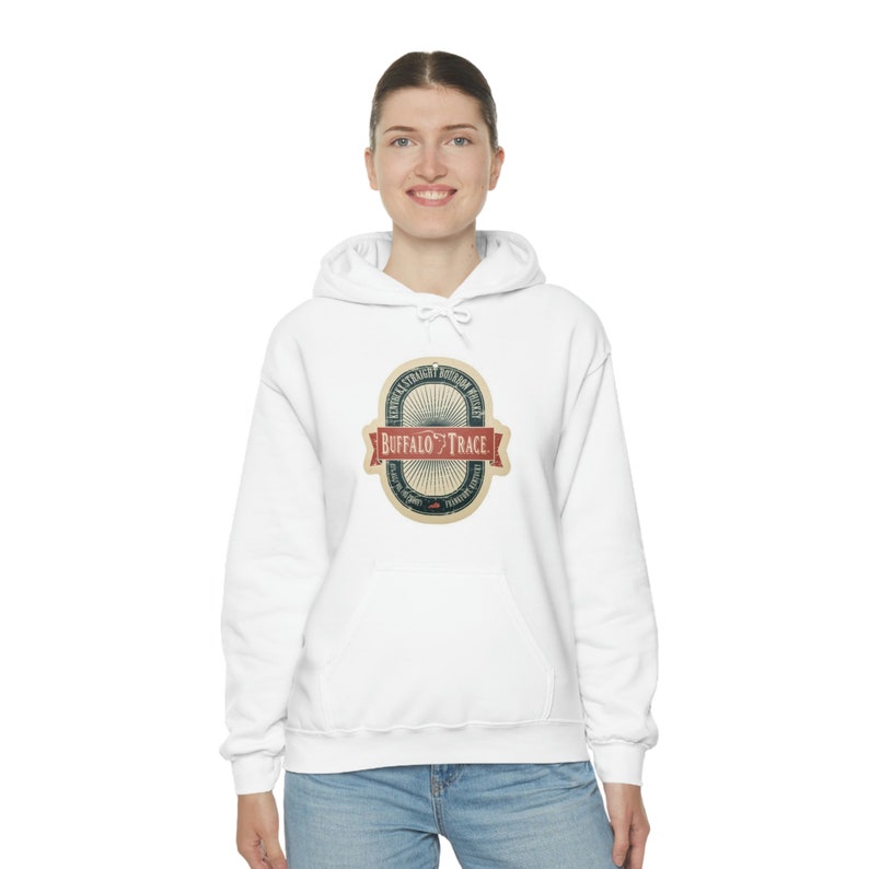Buffalo Trace Unisex Schwere Mischung Kapuzen-Sweatshirt Bild 5