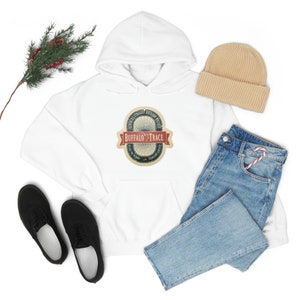 Buffalo Trace Unisex Schwere Mischung Kapuzen-Sweatshirt Bild 8