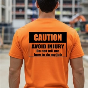 Hi Vis Construction Shirt: Funny Carpenter Tee - American Flag immagine 8