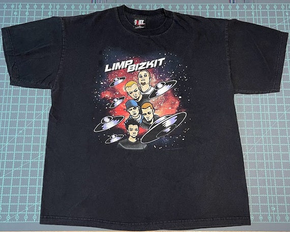 Vintage Giant Limp Bizkit Black Tshirt UFO RARE Size XL - Etsy 