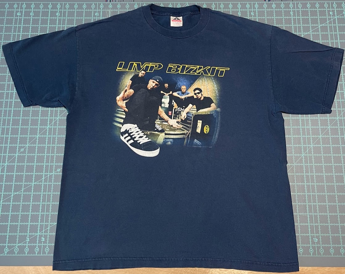 Vintage Limp Bizkit Blue Tshirt Size XL - Etsy
