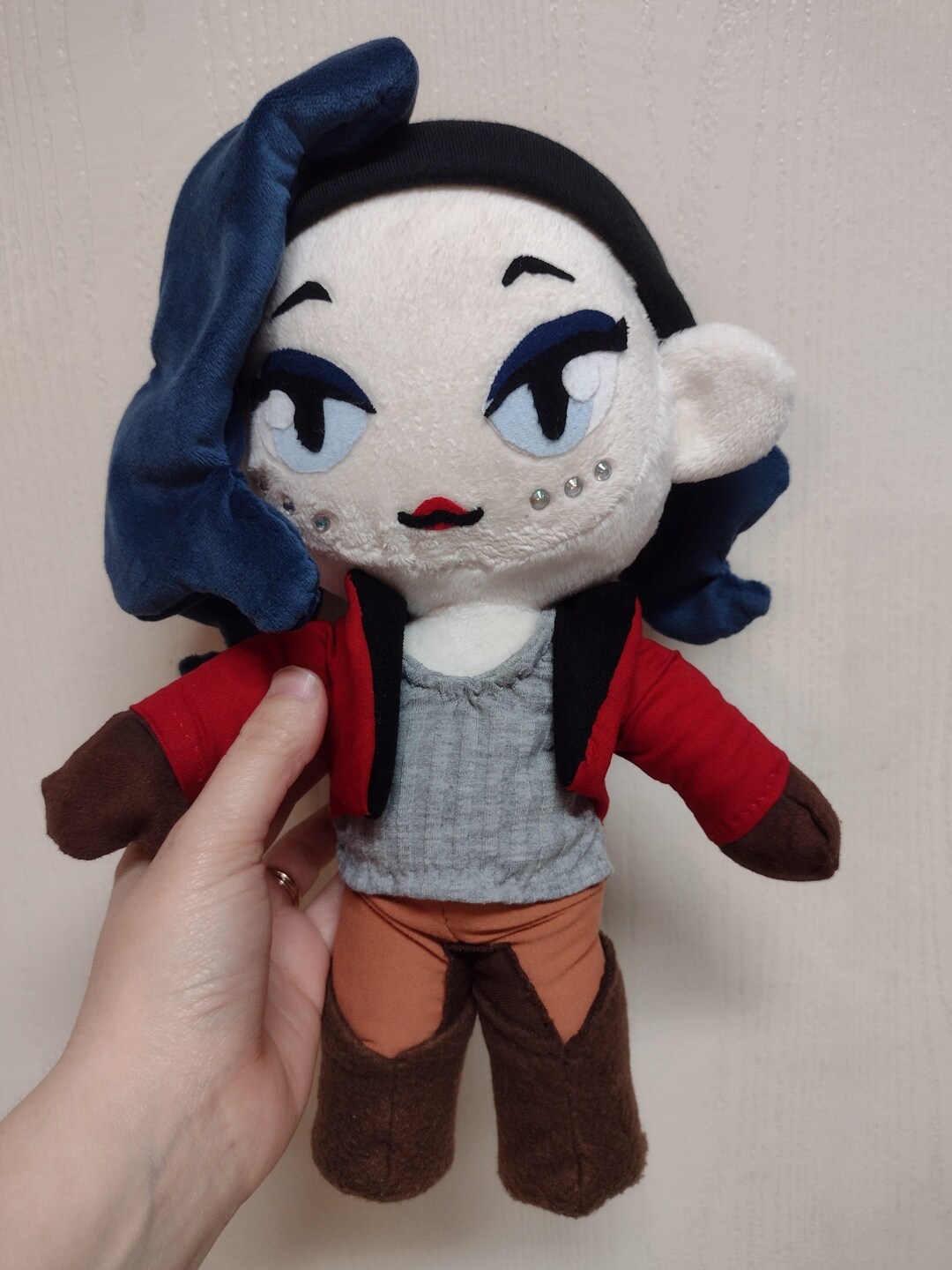 Plush Rear Human Original Character Plushie Humanoid Handmade Customizable - Etsy